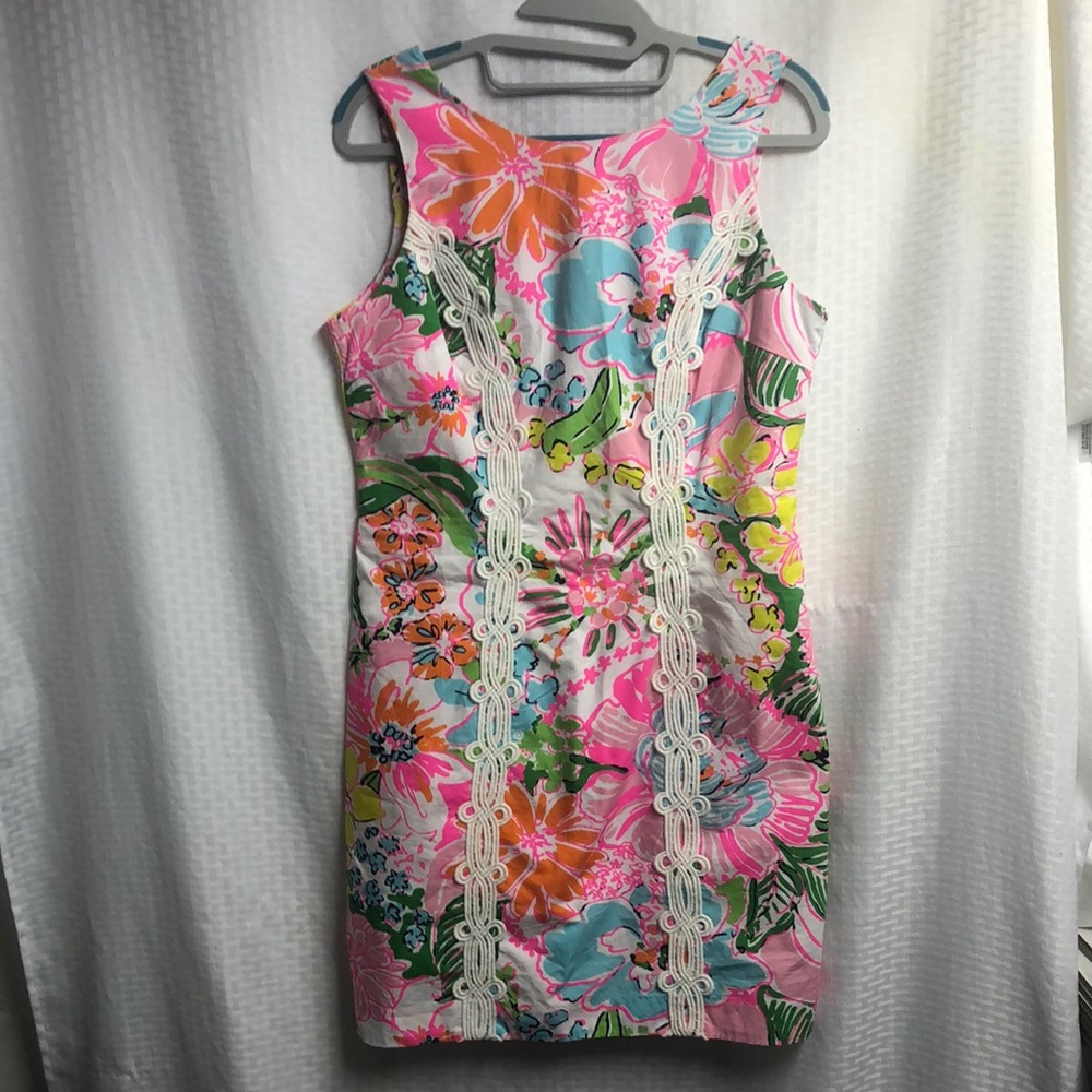 Lilly Pulitzer Pink Floral Dress